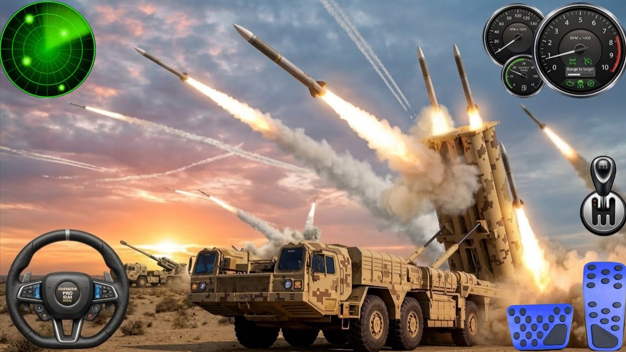 Rocket Attack Missile Truck 3D - Android Gameplay