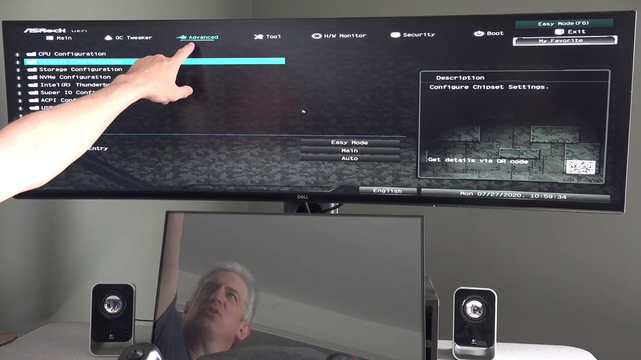 Enabling on-board video on an AsRock 490 Steel Legend