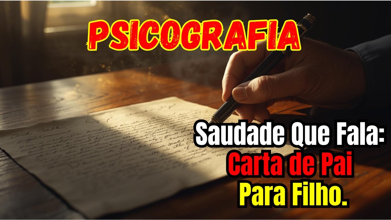 Carta Psicografada de Pai Para Filho | História Real