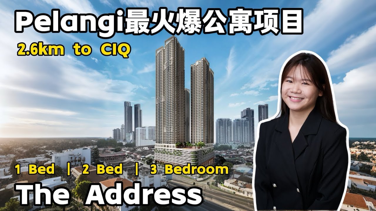 5分钟到CIQ🚗 只需要RM4xxk起的全新公寓| Airbnb 超绝地段 被2大商圈包围 ，KSL对面 