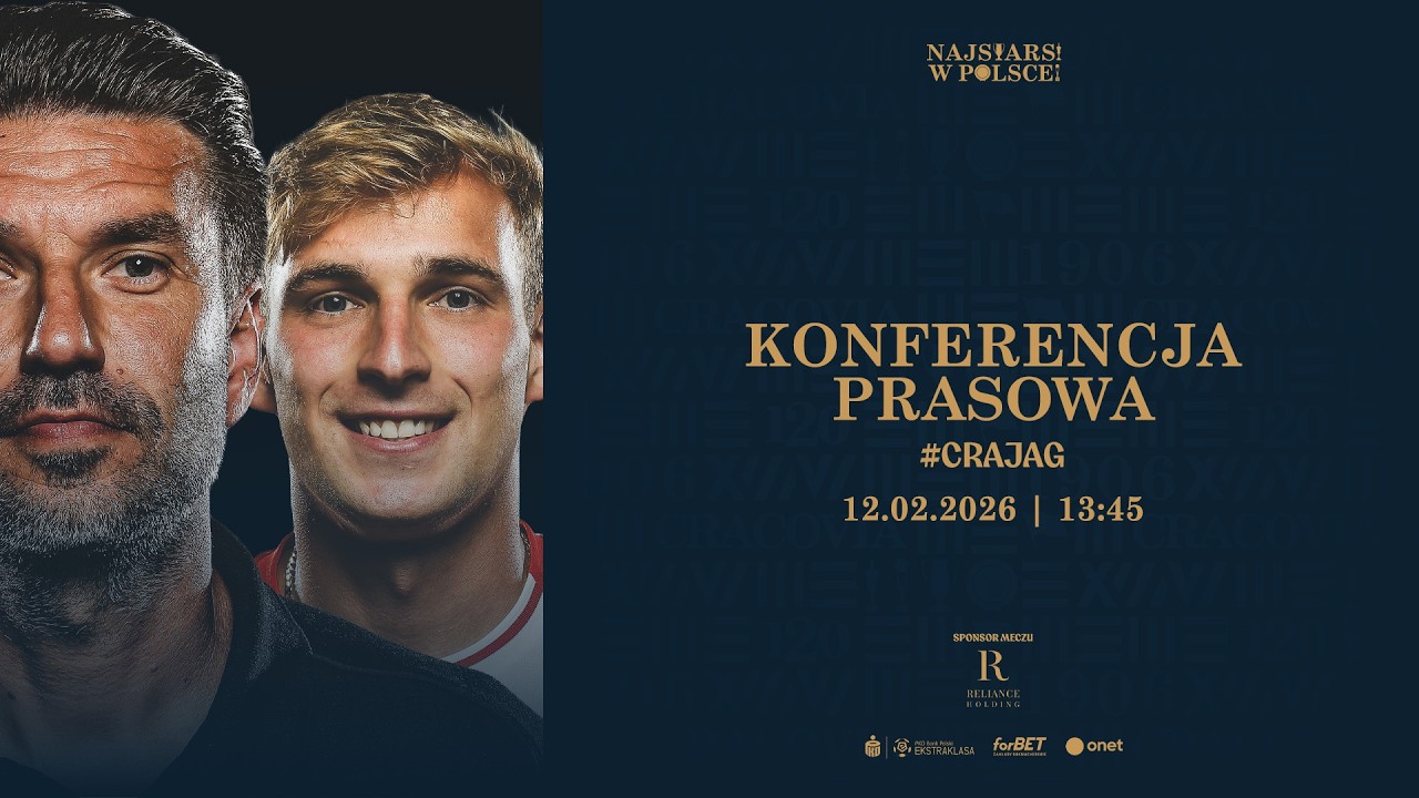 Cracovia - Jagiellonia Białystok | Konferencja prasowa przed meczem | 21 kolejka PKO BP Ekstraklasa