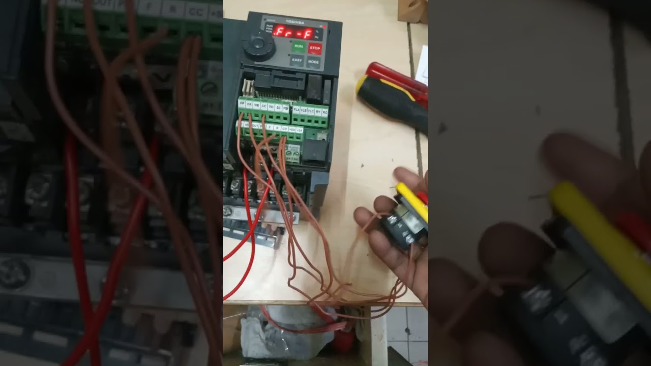 Toshiba vfd programming 2wire and 3 wire | 