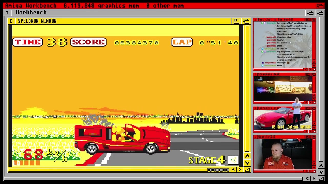 New PB/WR US Gold Outrun, 5.25.300 IGT (Amiga)