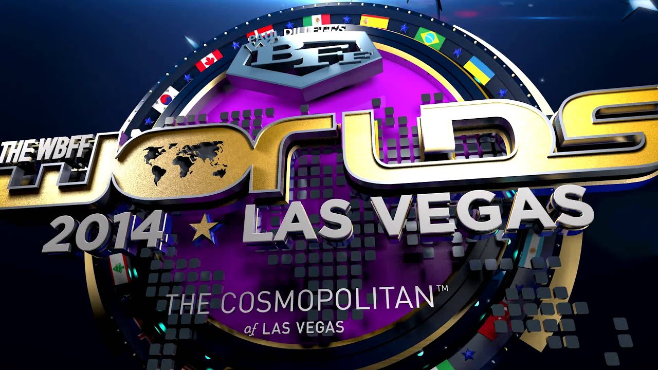 USN presents WBFF Worlds 14 Las Vegas main stage visuals - title loop A