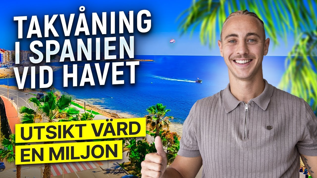 Lyxig takvåning i Spanien – stor rabatt och magisk utsikt