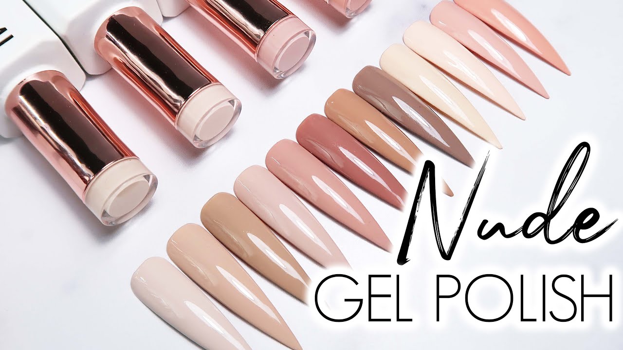 The Best Nude Gel Polish Collection!? | Nude Nails | Bemi Beauty Box