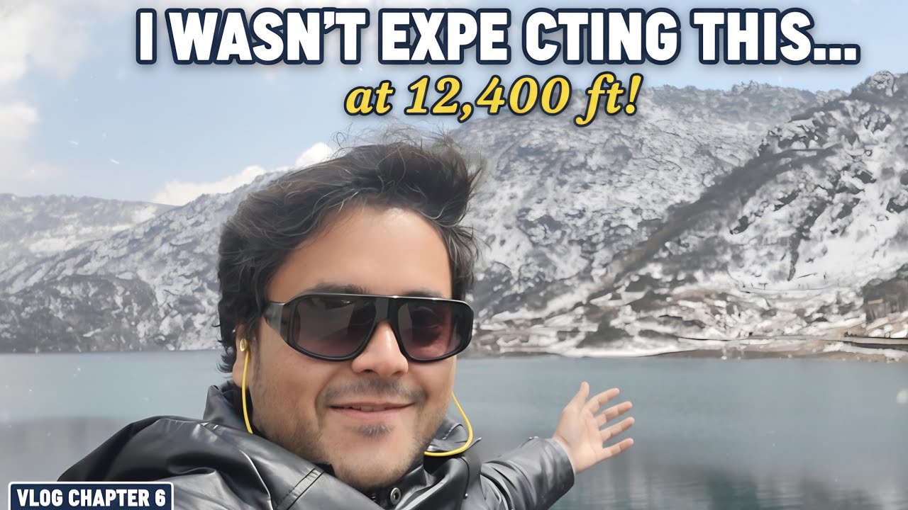 I Found Heaven at 12,400 ft!!❄️ Changu Lake, East Sikkim | Vlog Chapter 6