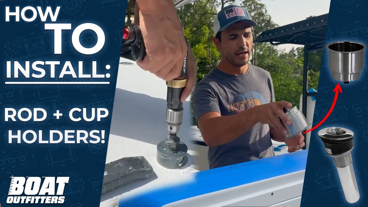 How to Install: Rod + Cup Holders! | Boat Outfitters
