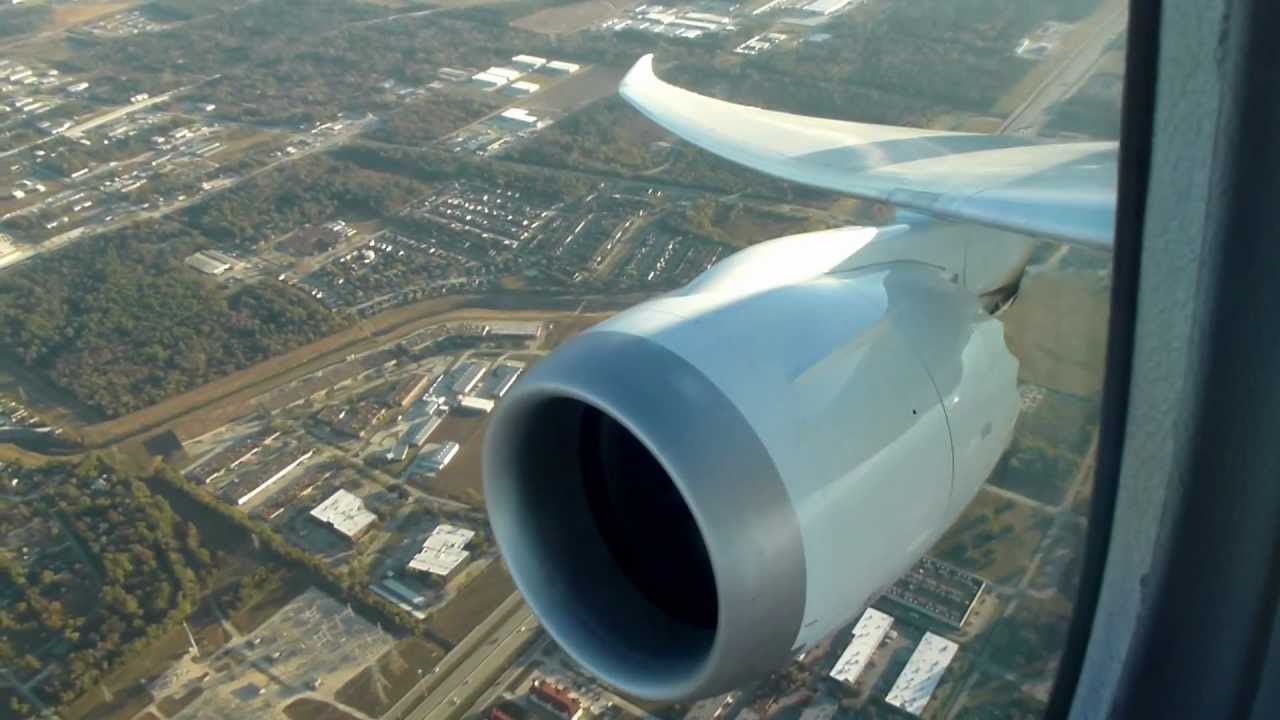 787 Take Off Houston Nov 2012