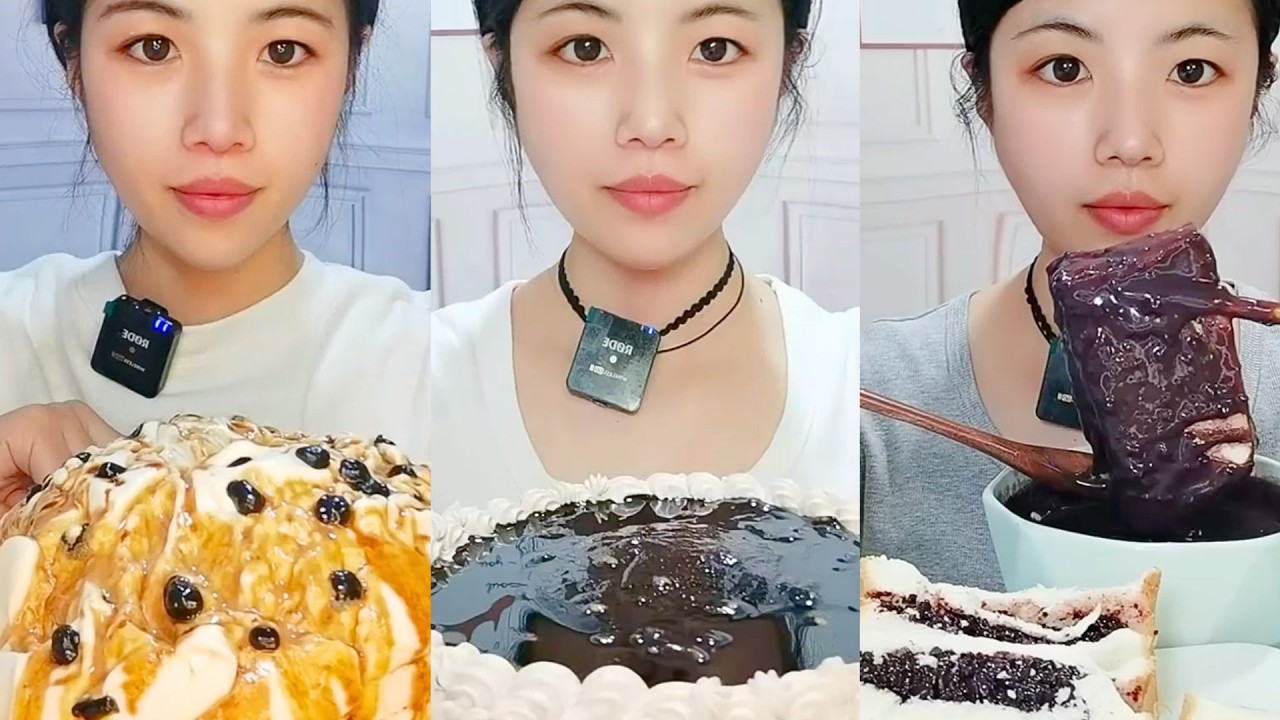 Homemade Cake and Brownie Eating Show | Calm Dessert Mukbang #111