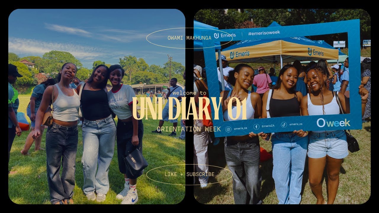 uni diary 01 | 3 days of orientation week ! 💌🌟