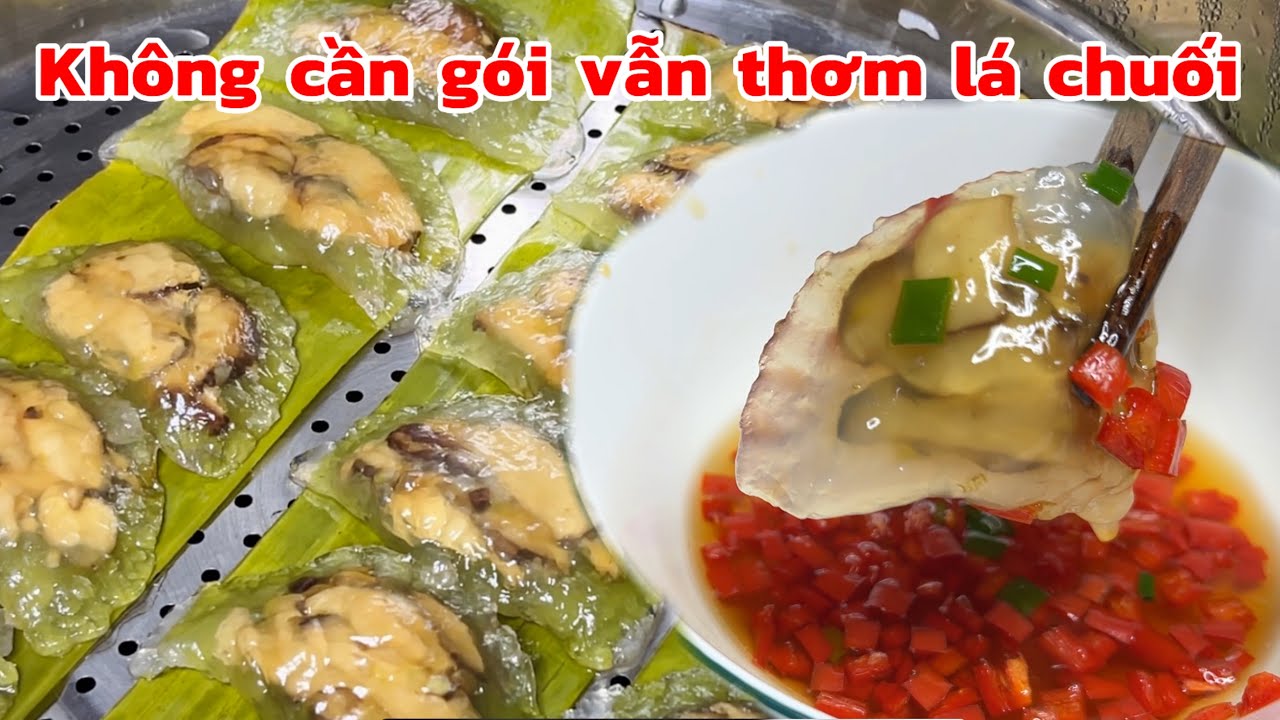 Làm bánh bột lọc Chay nhanh gọn mà rất ngon