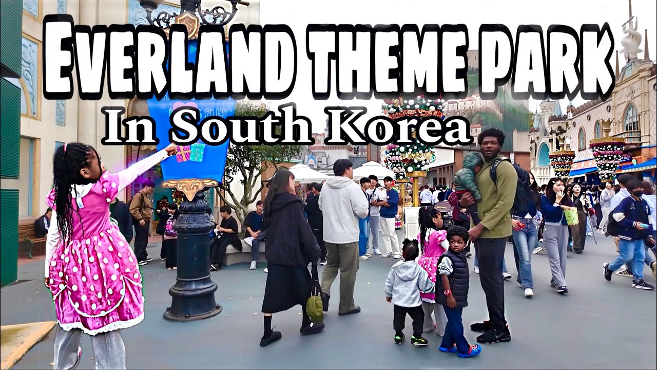 THE LARGEST THEME PARK IN SOUTH KOREA!!| EVERLAND THEME PARK