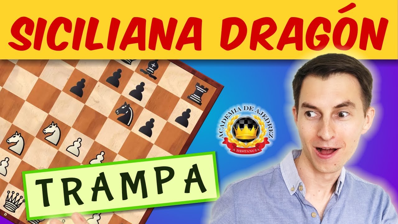 TODOS caen en esta TRAMPA de la Siciliana Dragón