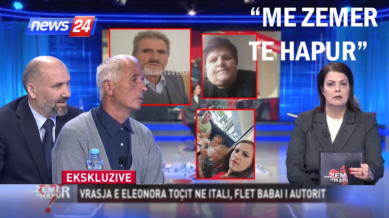 Vrasja në Itali/Përballen për herë të parë familjet.Babai i autorit kërkon falje,por refuzohet live!