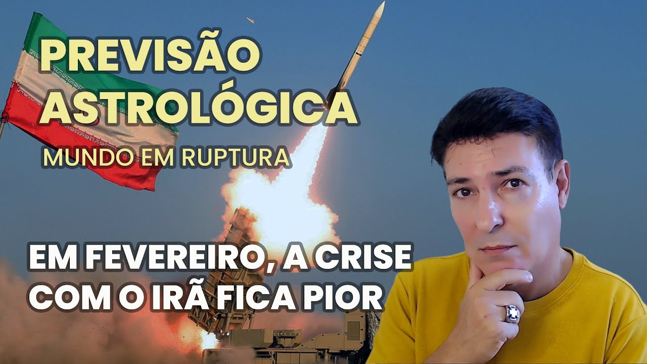 PREVISÃO ASTROLÓGICA - EM FEVEREIRO, A CRISE COM O IRÃ VAI PIORAR E CHEGAR A UM NÍVEL DRAMÁTICO