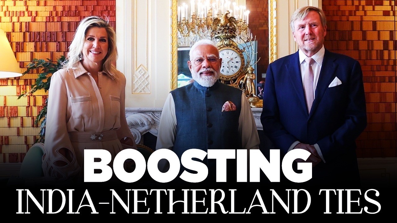 LIVE: PM Modi holds a meeting with Their Majesties King Willem-Alexander and Queen M&aacute;xima