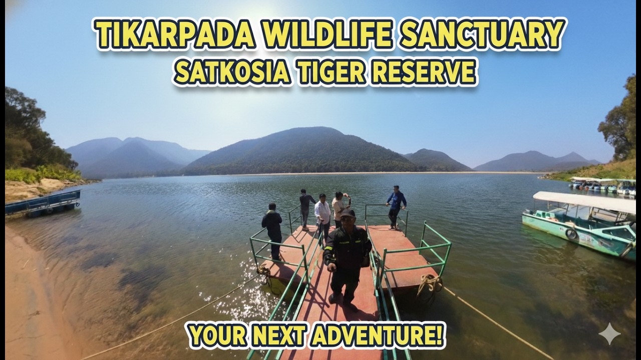 Exploring TIKARPADA With @insta360  | Satkosia Tiger Reserve 🐯
