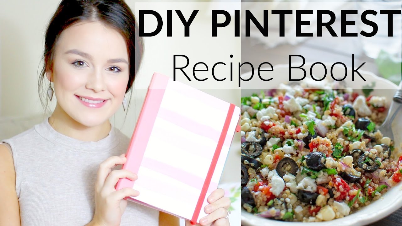 DIY PINTEREST RECIPE BOOK | Life Hack