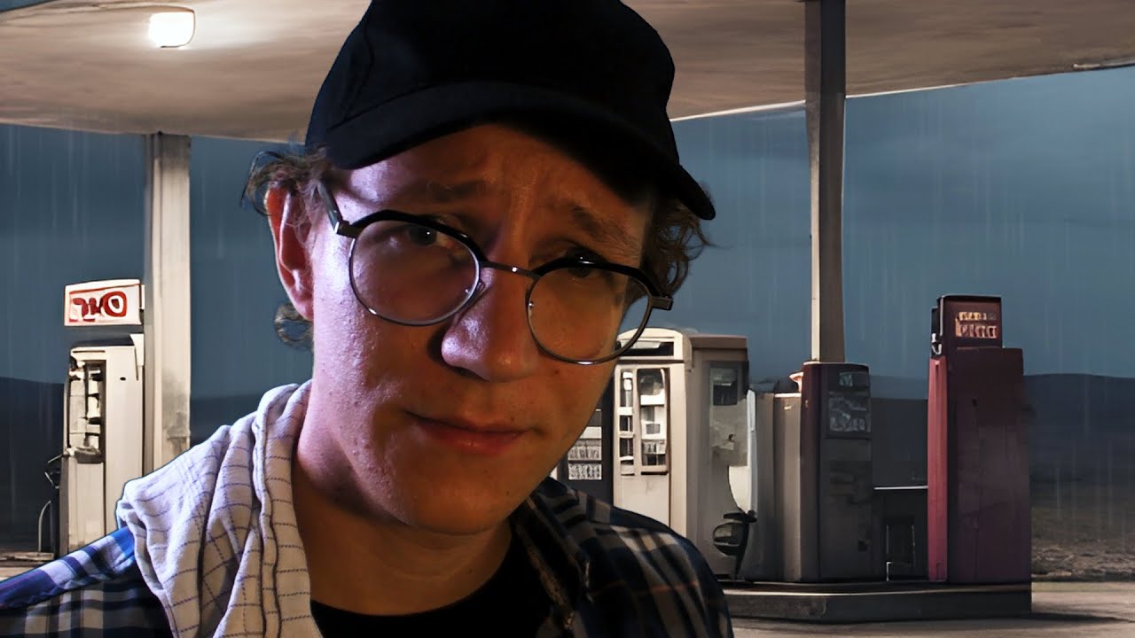 ASMR | Gas Station at the Edge of the World