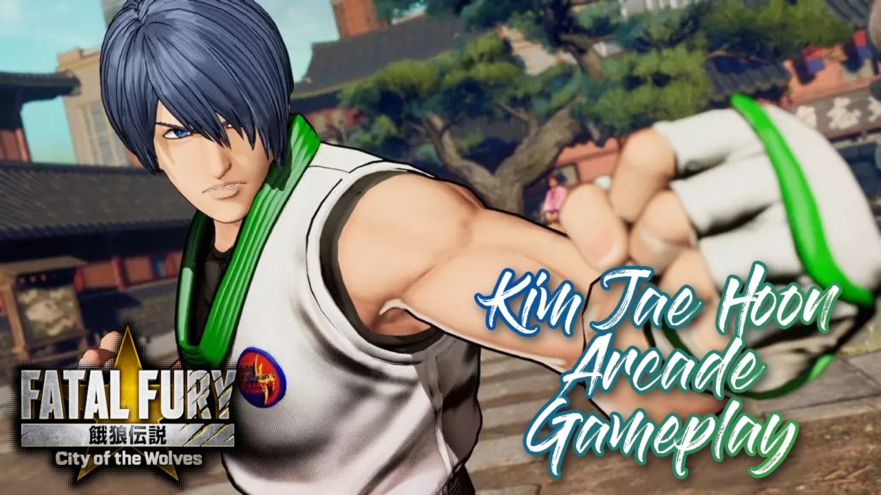 Fatal Fury: City of the Wolves Kim Jae Hoon Arcade Gameplay