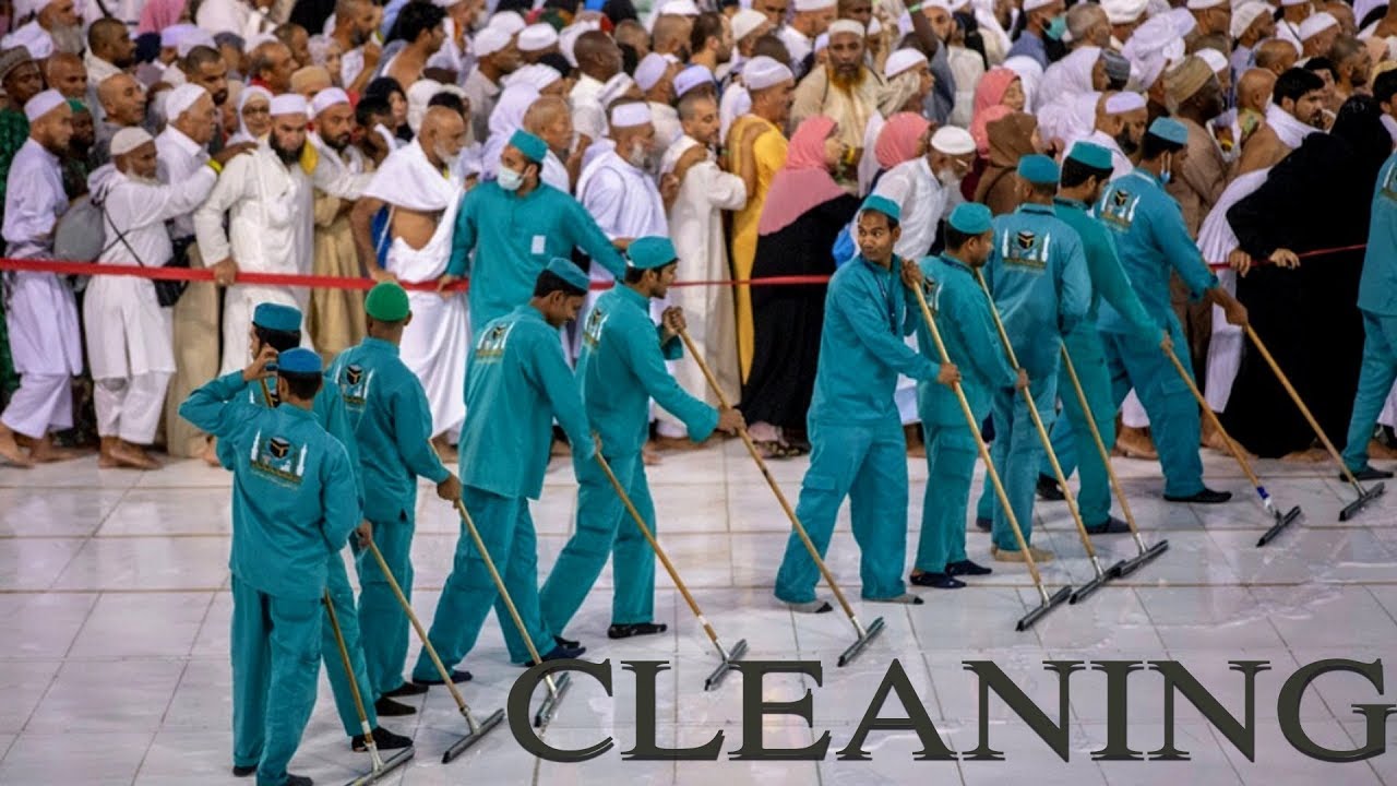 Cleaning At Masjid Al Haram | Hasbi Rabbi Jallallah Naat