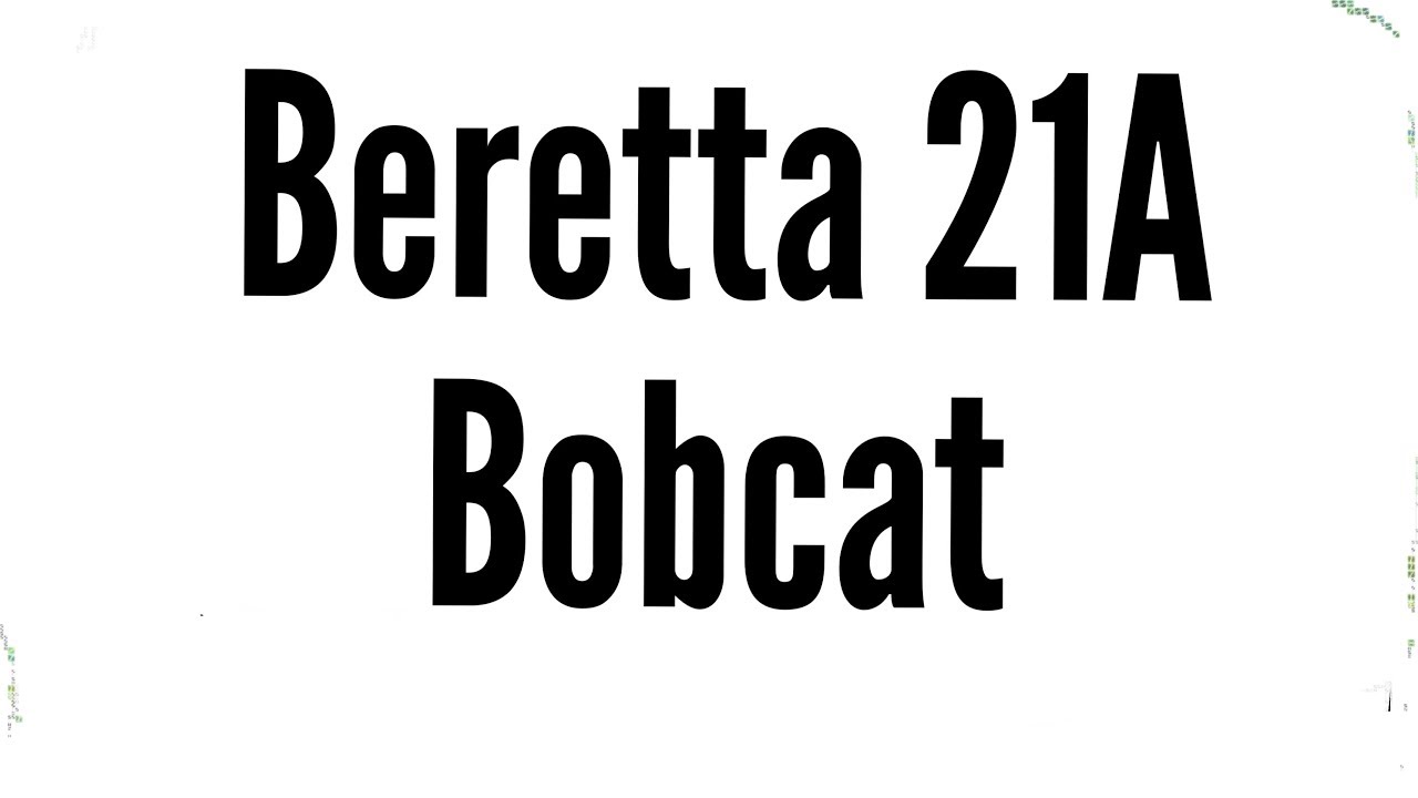 Review: The Beretta 21A Bobcat in 25ACP