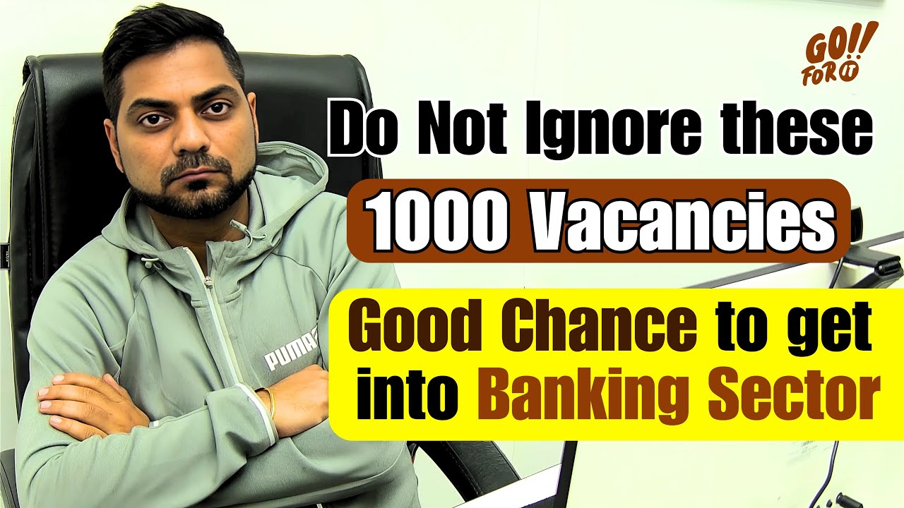 1000 Vacancies | Good Chance to get into Banking Sector | Central Bank of India Credit Officer 2025