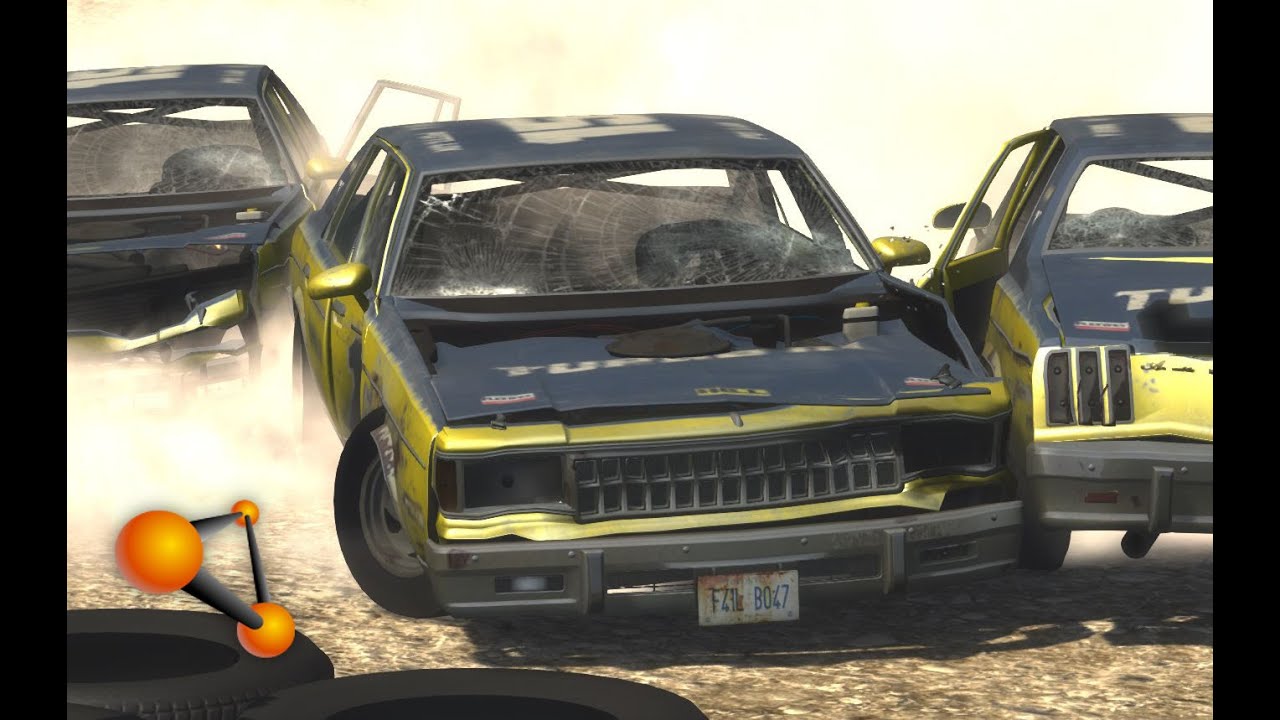 BeamNG.Drive Mod : American Sedan Next Car Game vehicle (Crash test)