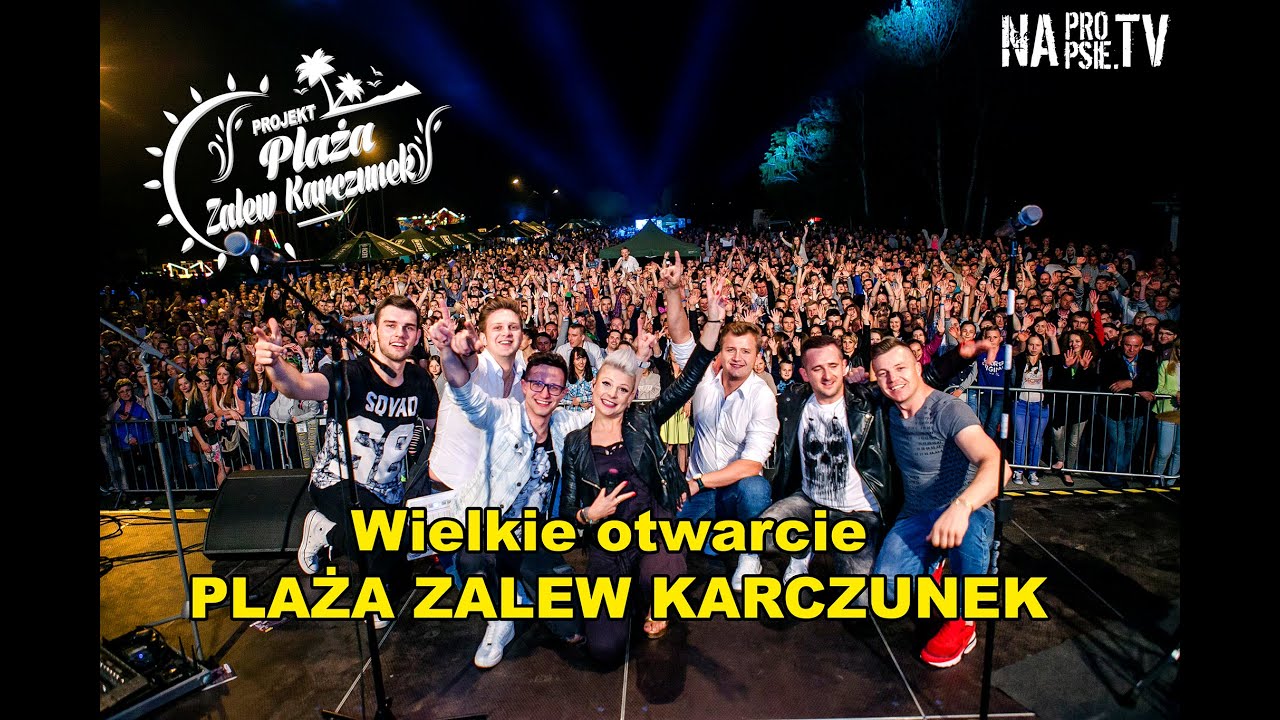 Projekt Plaża Zalew Karczunek   OTWARCIE!