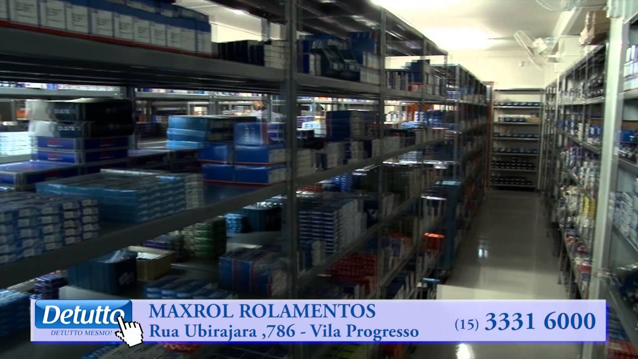 DETUTTO- MAXROL ROLAMENTOS EM SOROCABA- CORREIAS- ESTEIRAS- MANCAIS. 2