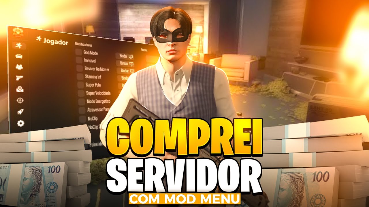 COMPREI O SERVIDOR COM ESSA FUNÇÃO DO MOD MENU NEM ADM CONSEGUIA BANIR GTA RP