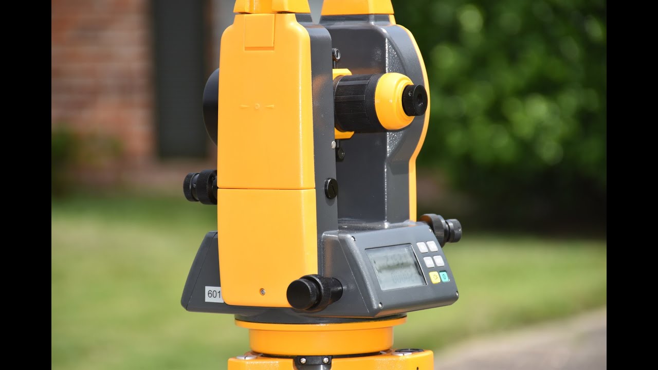 Surveying  Using a Transit to Turn a Horizontal Angle