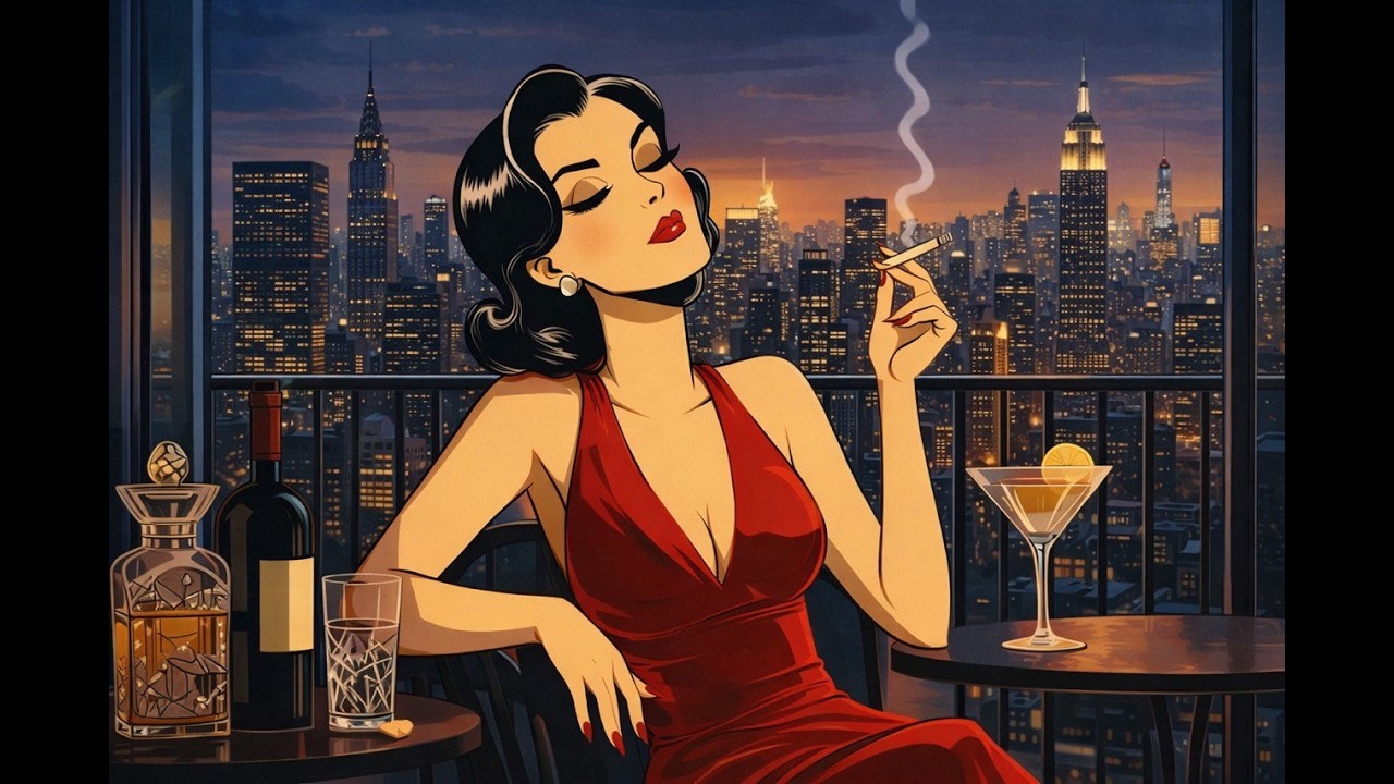 1940’s Vintage Jazz Lounge 🎷 Midnight Retro Jazz | Smooth Nostalgic Jazz Club Ambience