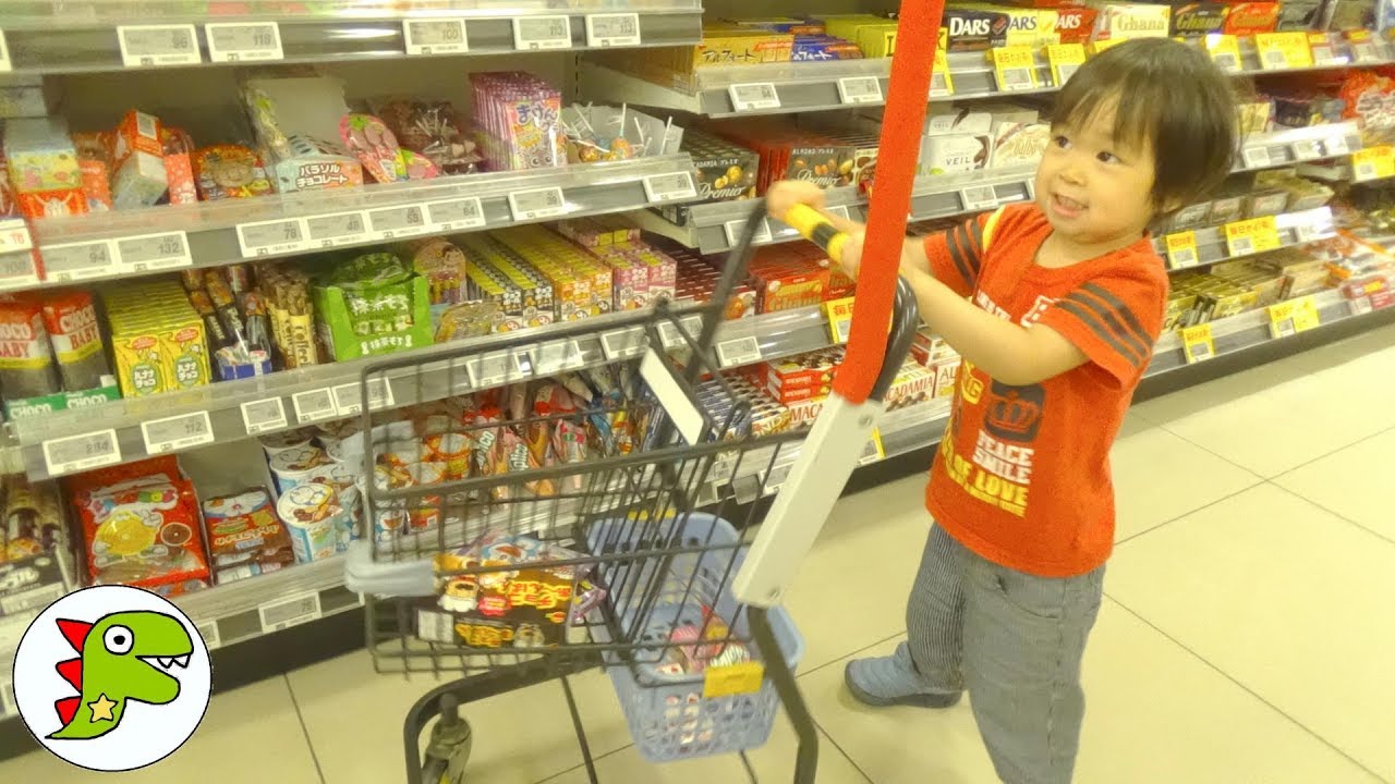 おつかい スーパーに買い物に行こう❤Toy Kids トイキッズ