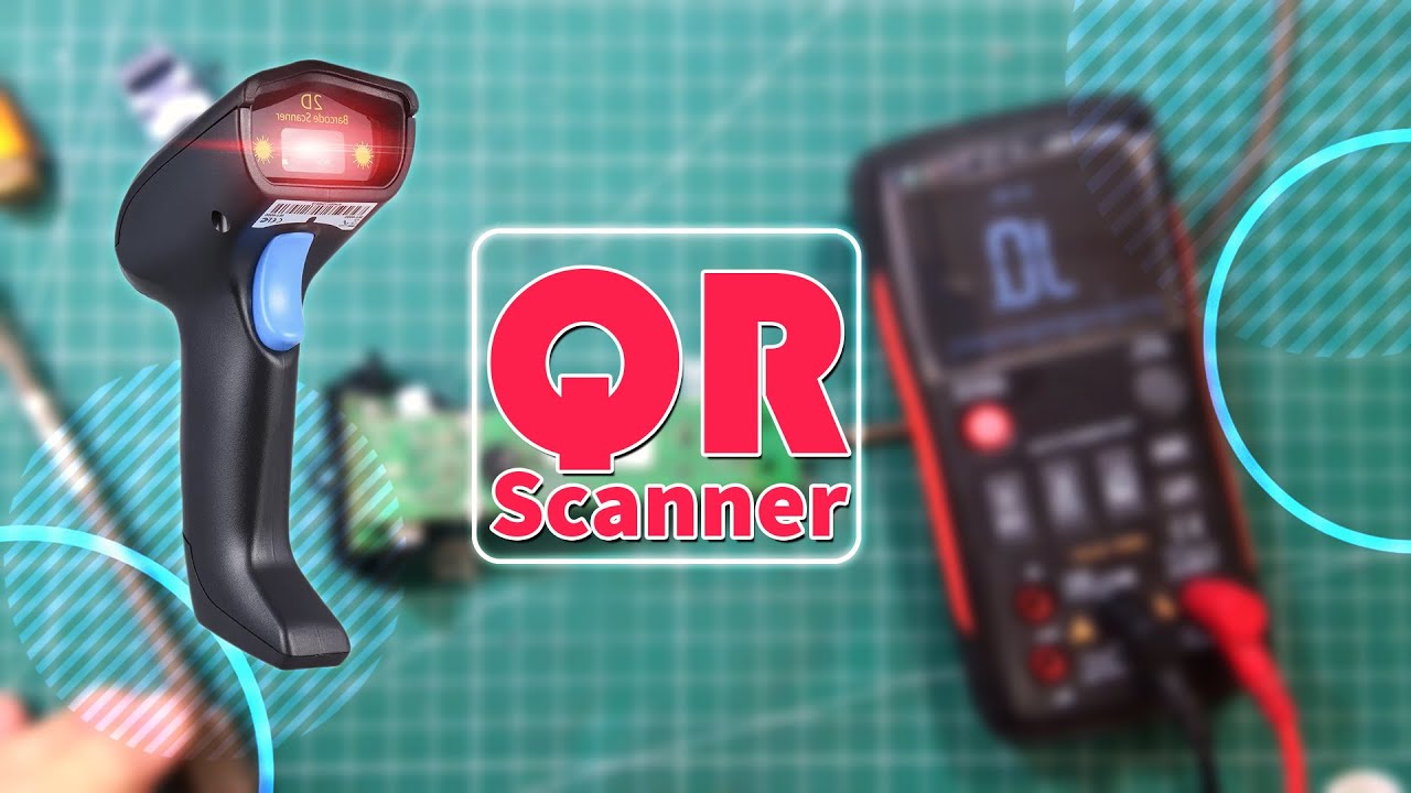 QR handheld Scanner repair .. اصلاح ماسح الباركود