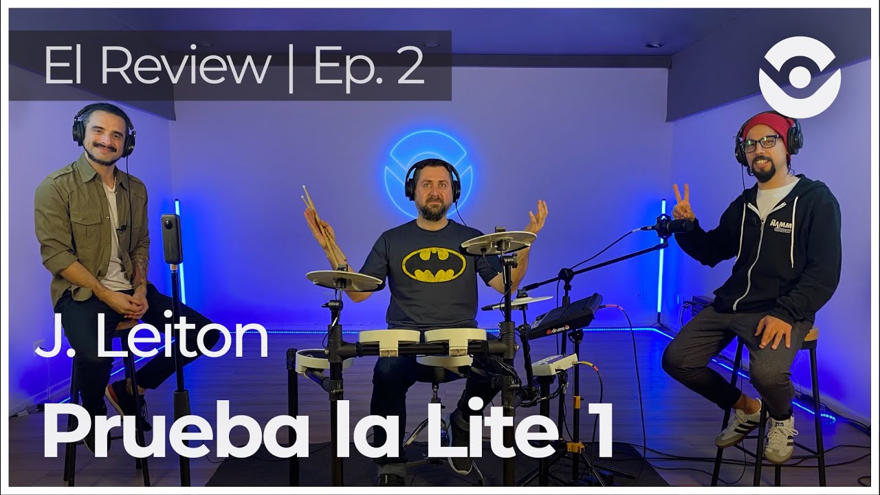 Probando la Batería Lite 1 con Josue Leiton / El Review | Ep. 2