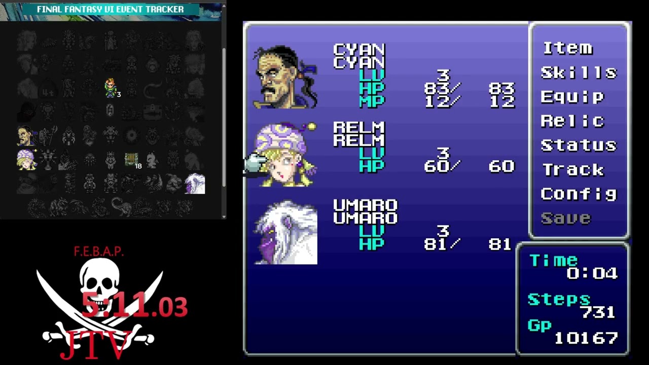 Final Fantasy VI worlds Collide