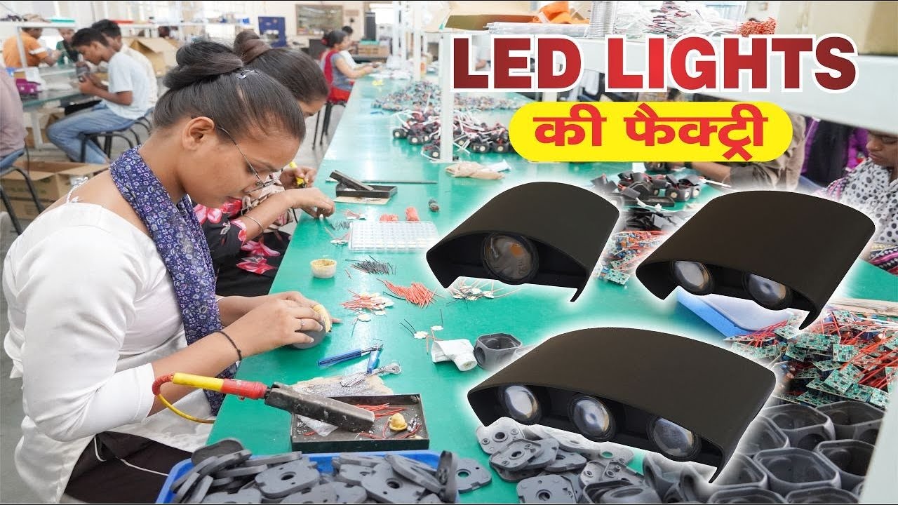 Fancy LED Light || How its made || LED Lights Manufacturing || LED Lights Business || Factory view