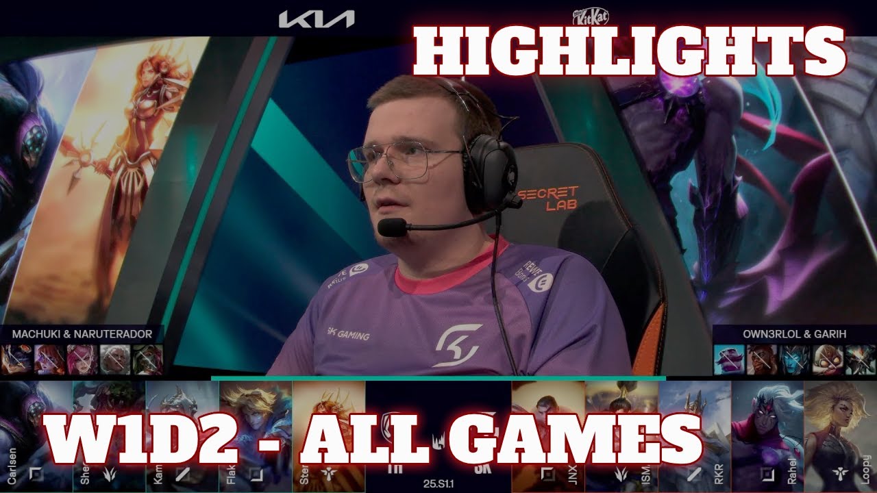 LEC Winter 2025 W1D2 - All Games Highlights | Full Day Week 1 Day 2 LEC Winter 2025