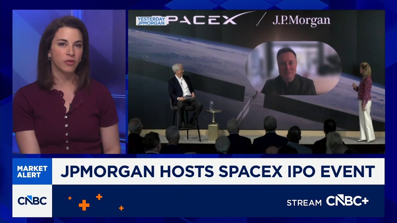 JPMorgan проводит презентацию IPO SpaceX: что нужно знать.