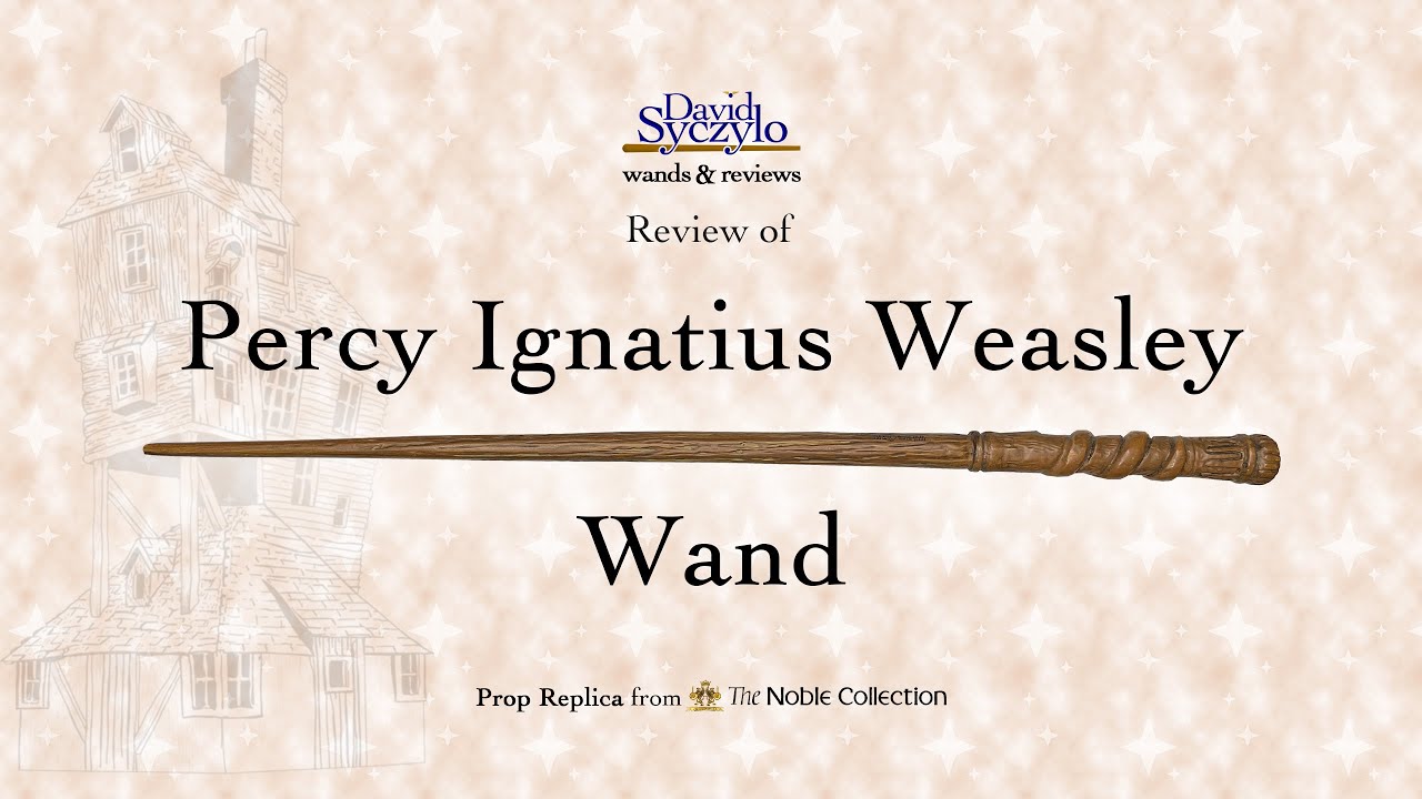 Percy Weasley Wand - The Noble Collection