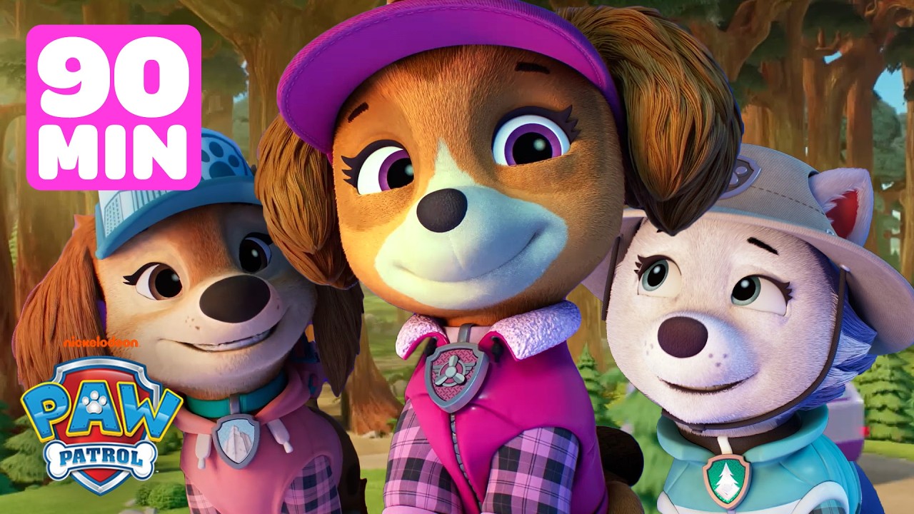 Skye, Liberty, & Everest Team Up to Save the Planet! 🌎 | 90 Minute Compilation | Skye and Friends