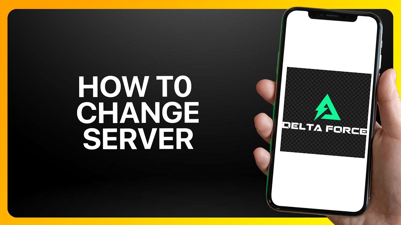 How To Change Server in Delta Force Mobile Tutorial