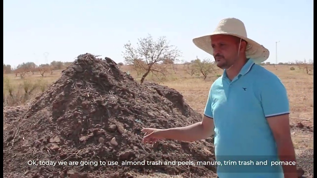 Compost production steps EP 1 مراحل إنتاج الكمبوست  الجزء الأول