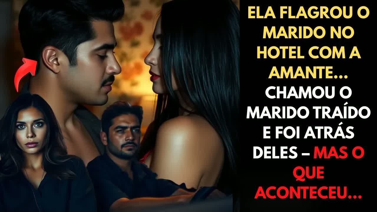 💔ELA FLAGROU O MARIDO NO HOTEL COM A AMANTE… CHAMOU O MARIDO TRAÍDO E FOI ATRÁS DELES – MAS O QUE