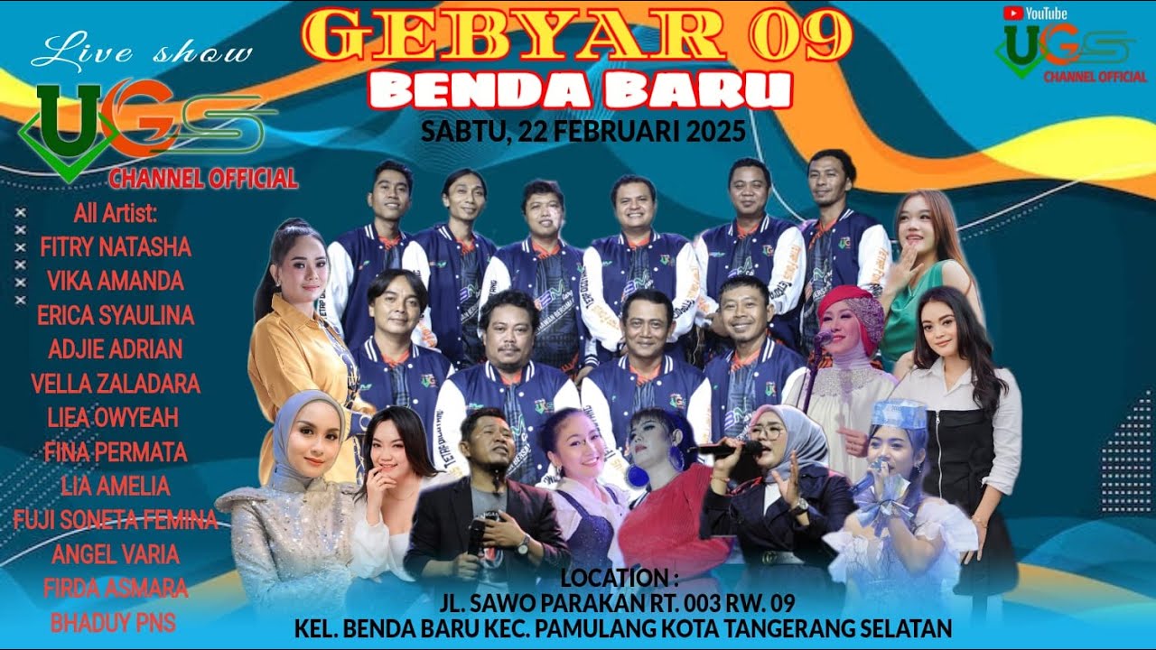 Live Streaming Gebyar Rw 09 Benda Baru Jl.Sawo Rt03 Rw09 Parakan Pamulang Tangsel