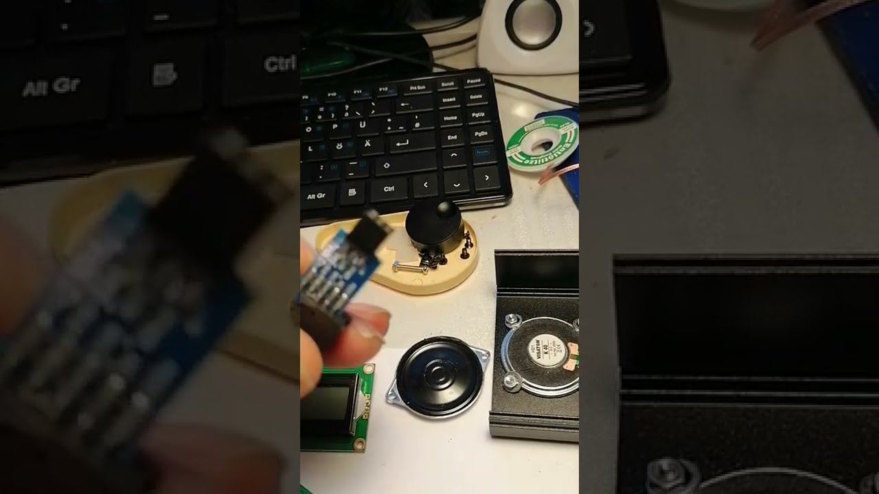 uSDX China замена динамика...speaker repair