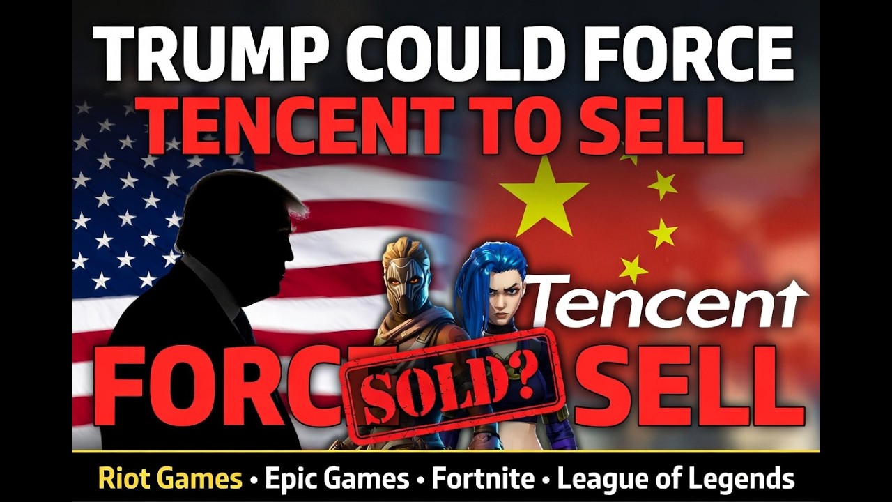Trump może zmusić Tencent do sprzedaży Riot Games i Fortnite (co to oznacza dla branży gier)