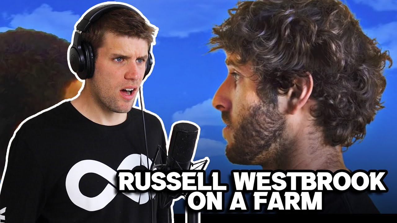 Rapper Reacts to LIL DICKY FIRST REACTION! | RUSSELL WESTBROOK ON A FARM